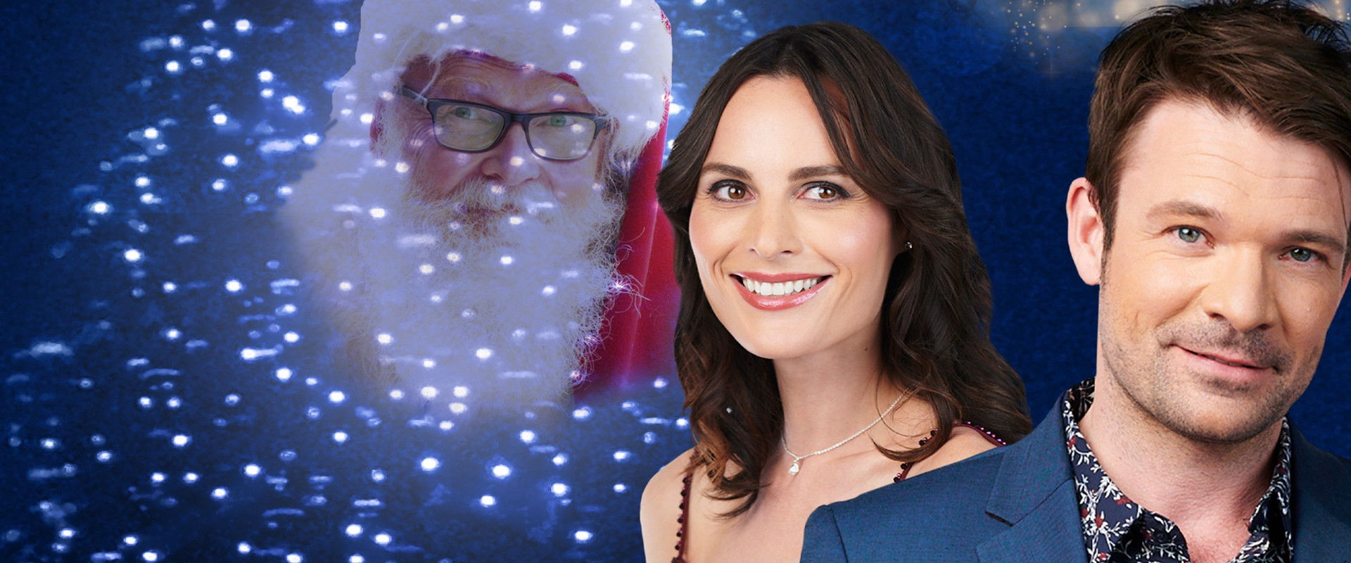 Secret Santa backdrop