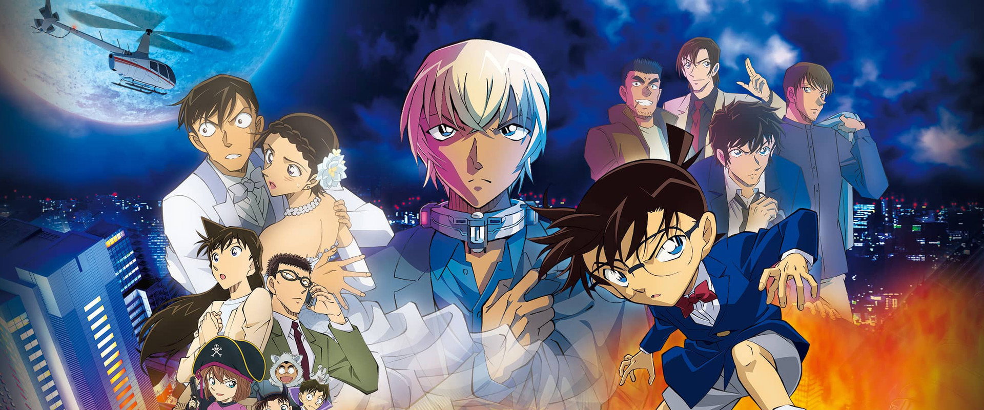 Detective Conan: The Bride of Halloween backdrop