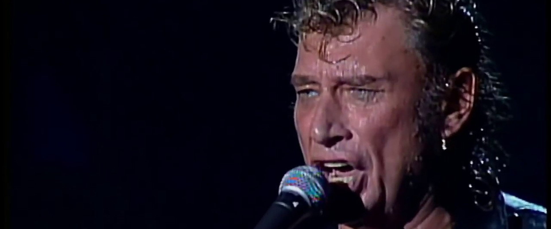 Johnny Hallyday - Bercy 92 backdrop