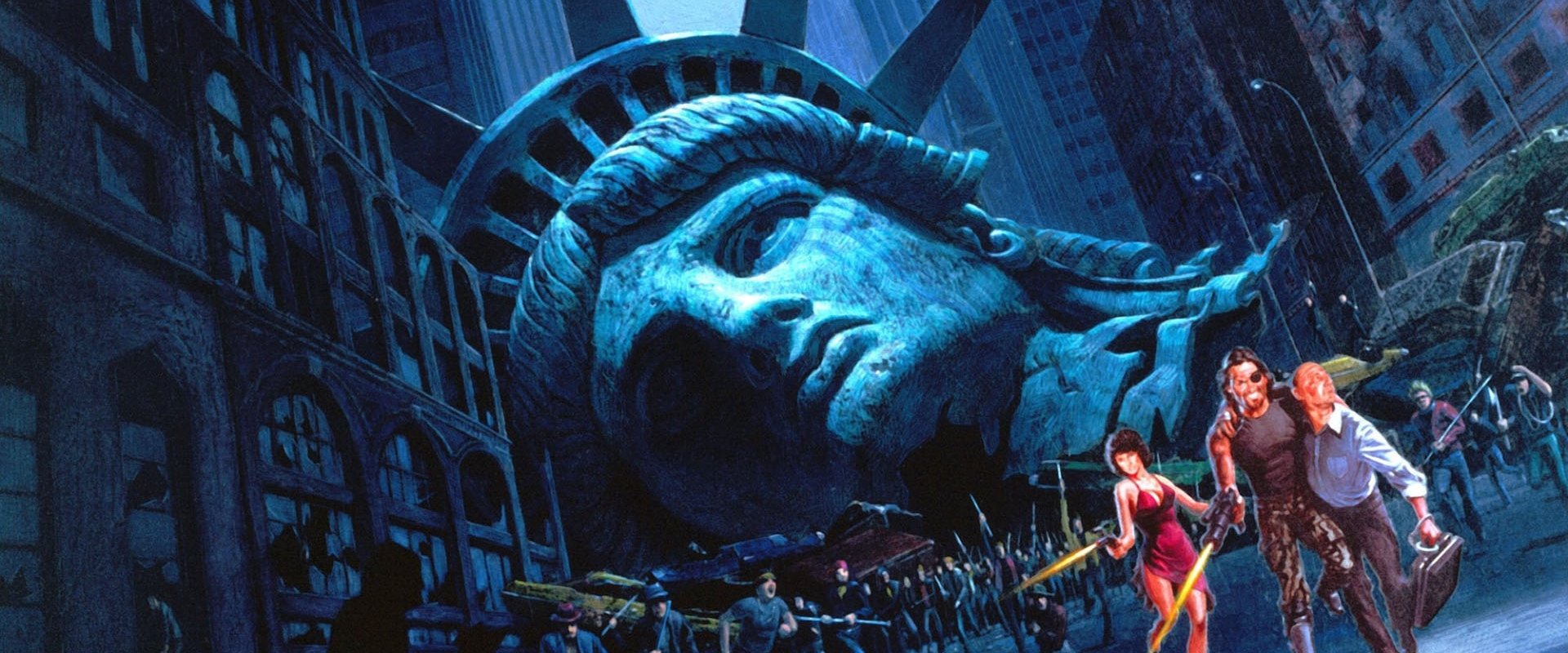 Escape from New York backdrop