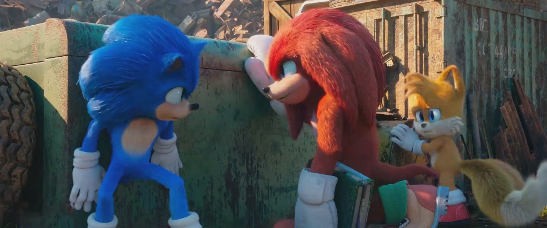 Sonic Drone Home backdrop