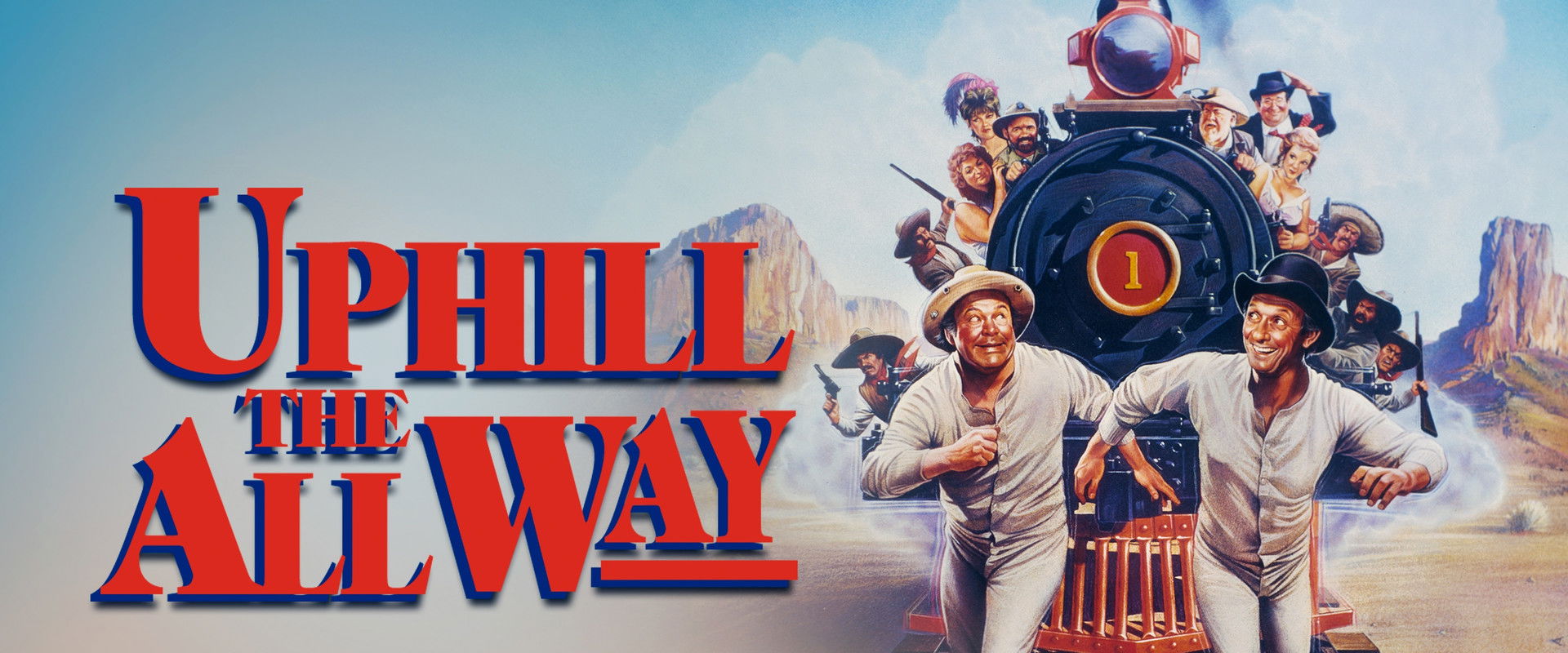 Uphill All the Way backdrop