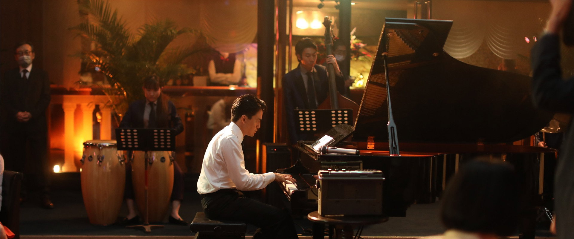 Between the White Key and the Black Key backdrop