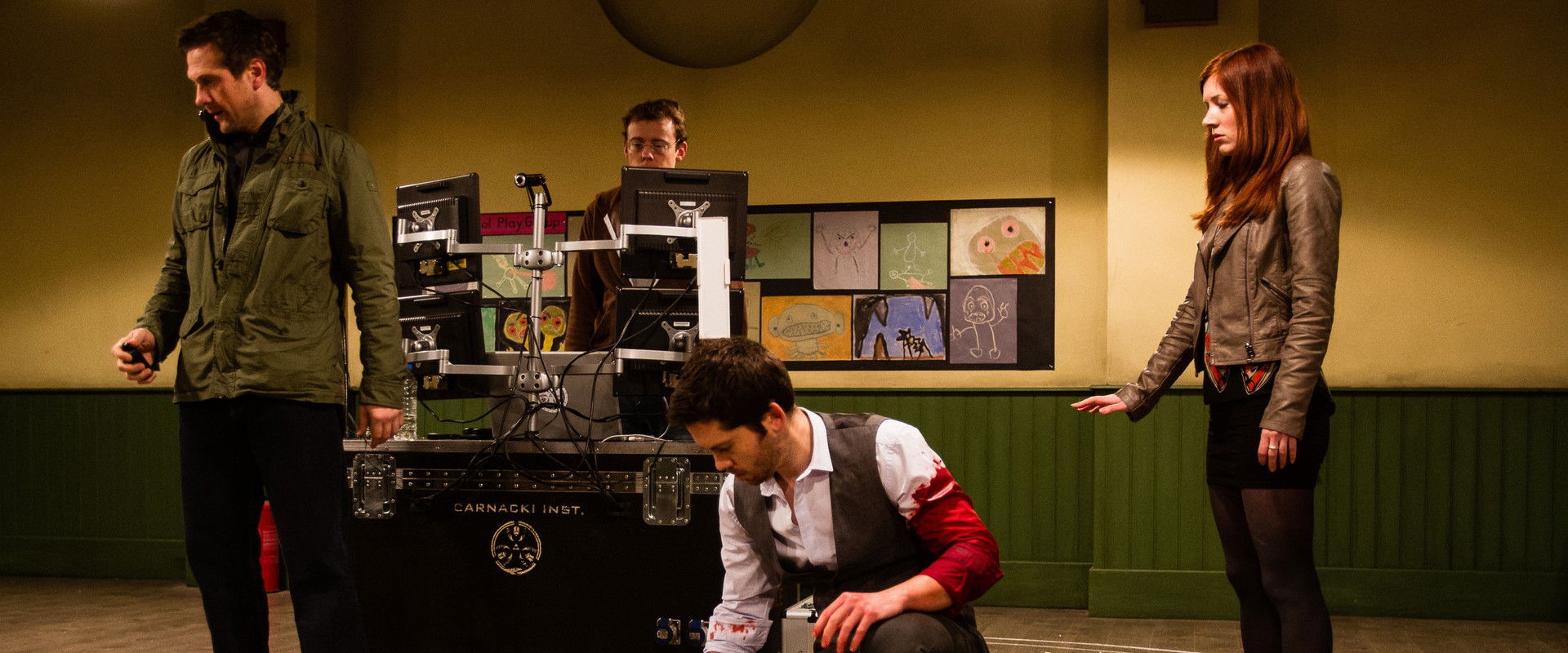 Judas Ghost backdrop