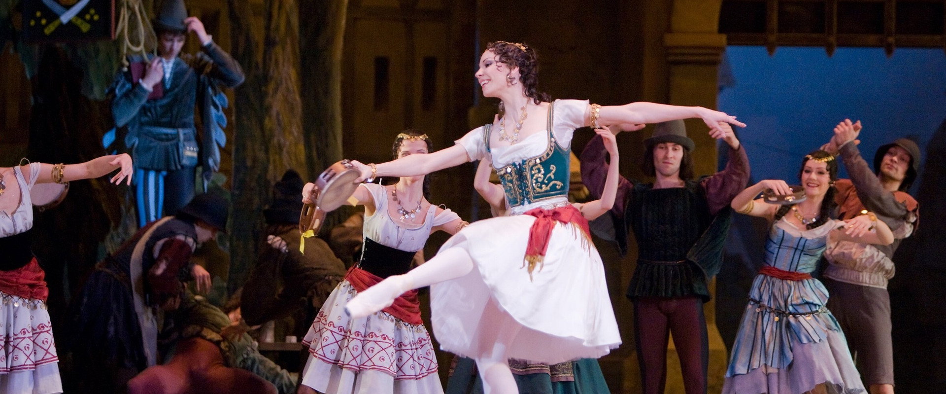 Bolshoi Theatre: ballet Esmeralda backdrop