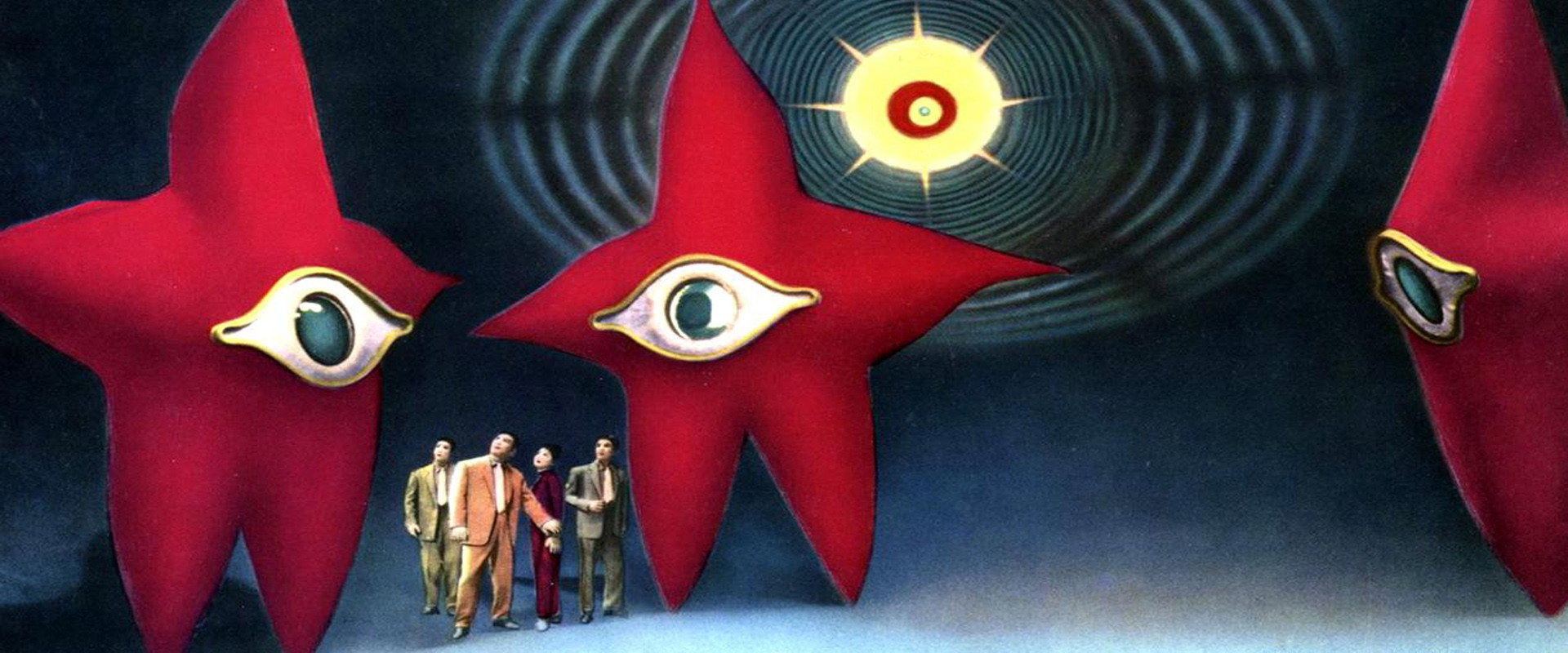 Warning from Space backdrop