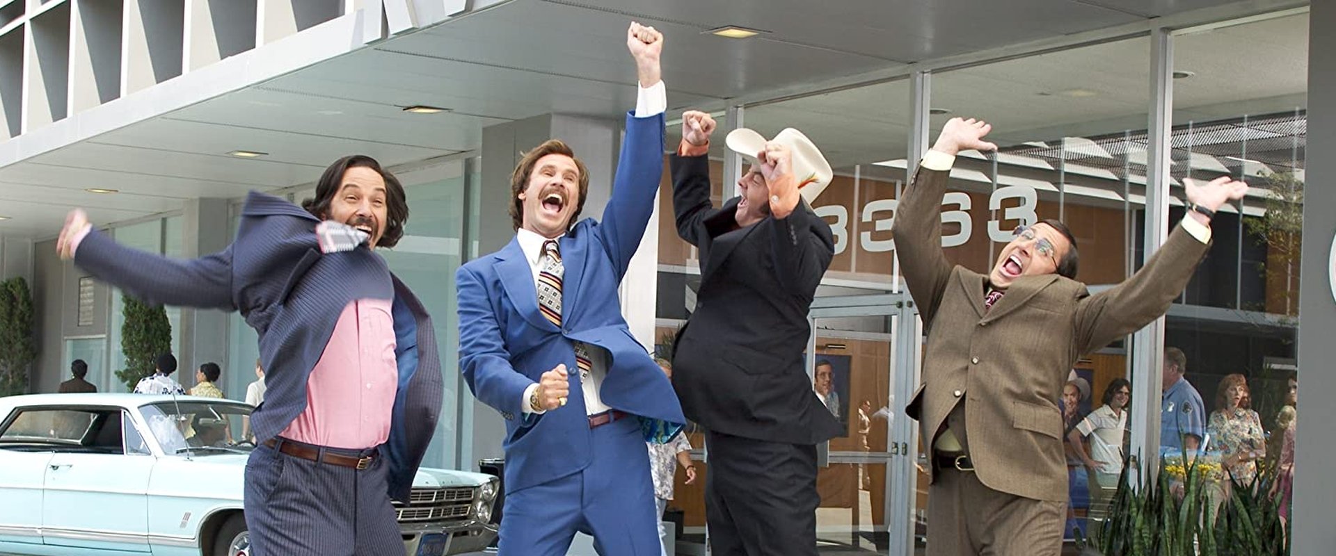 Anchorman: The Legend of Ron Burgundy backdrop