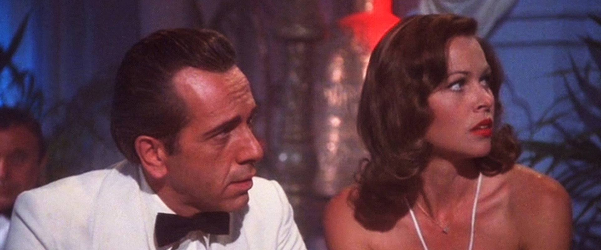 The Man with Bogart's Face backdrop