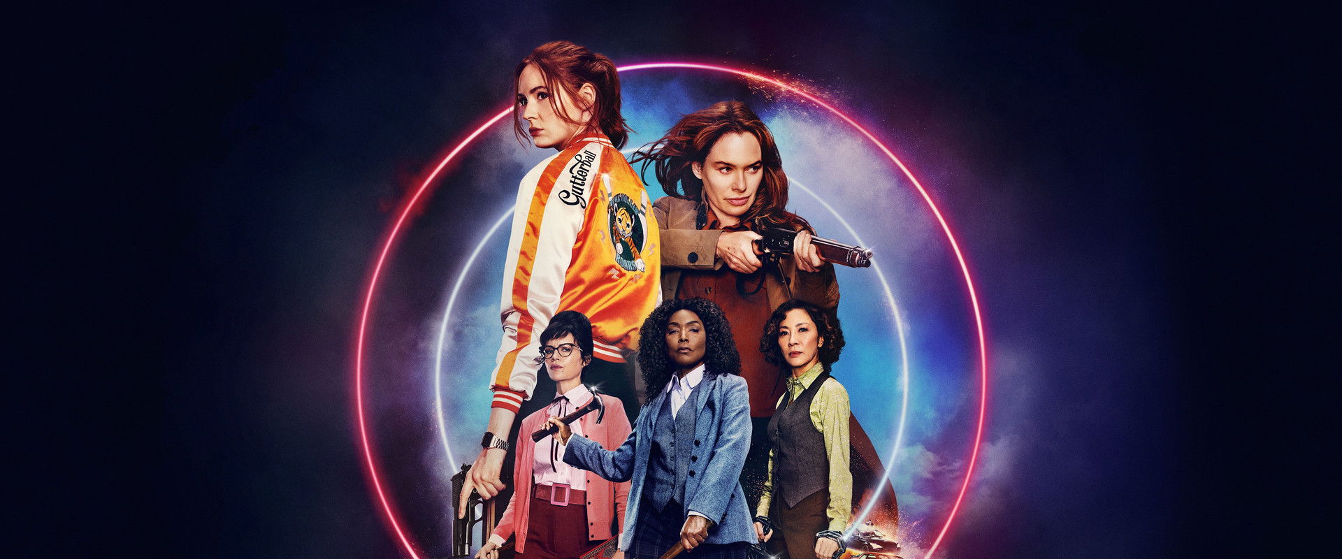 Gunpowder Milkshake backdrop