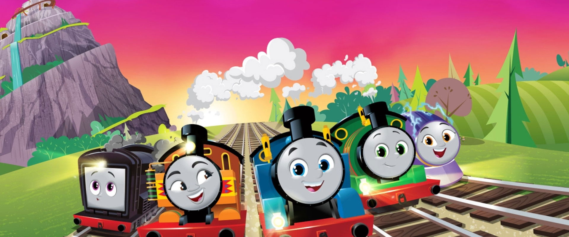 Thomas & Friends: The Mystery of Lookout Mountain backdrop