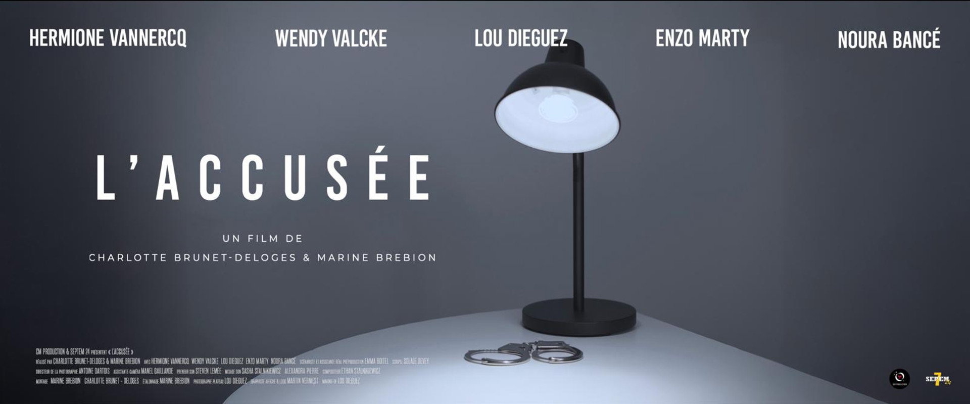 L'ACCUSÉE backdrop
