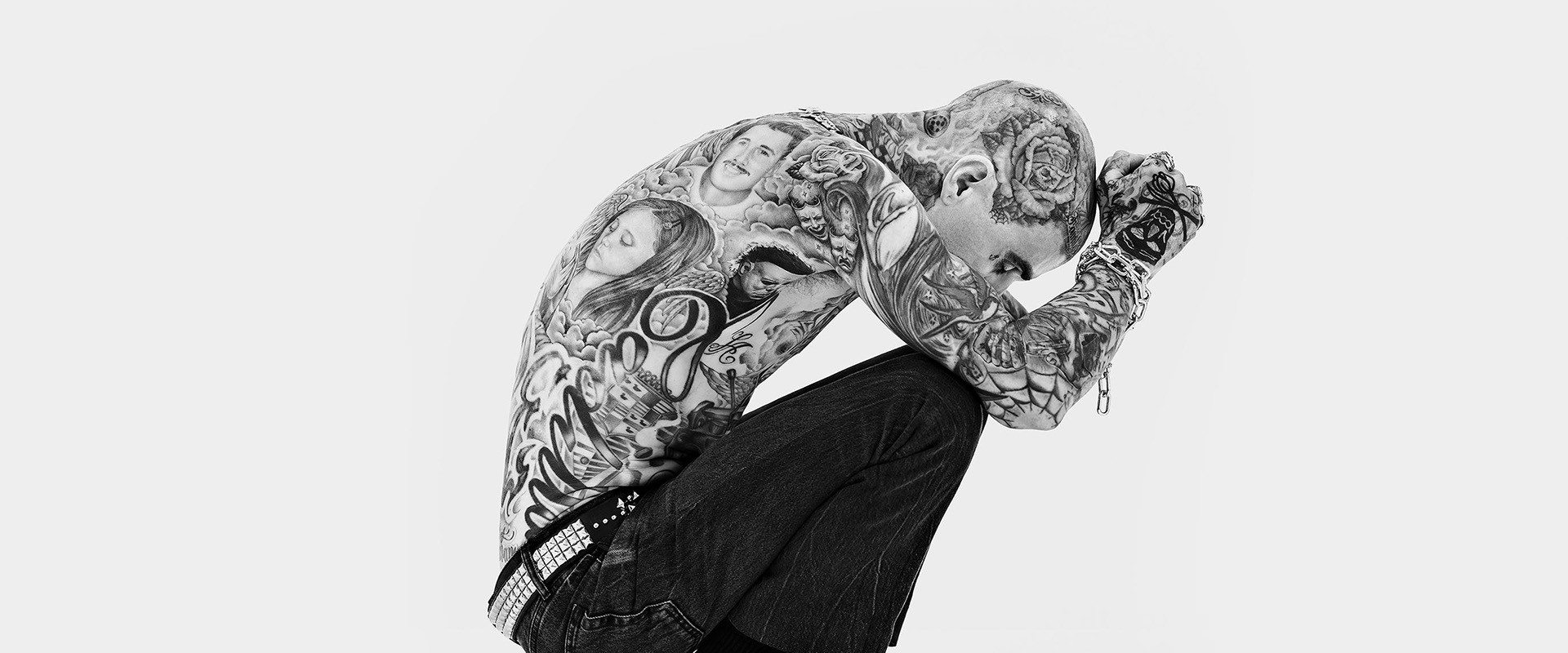 Travis Barker: Louder Than Fear backdrop
