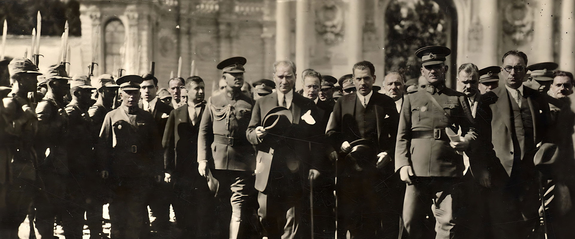 Atatürk: Founder of Modern Turkey backdrop