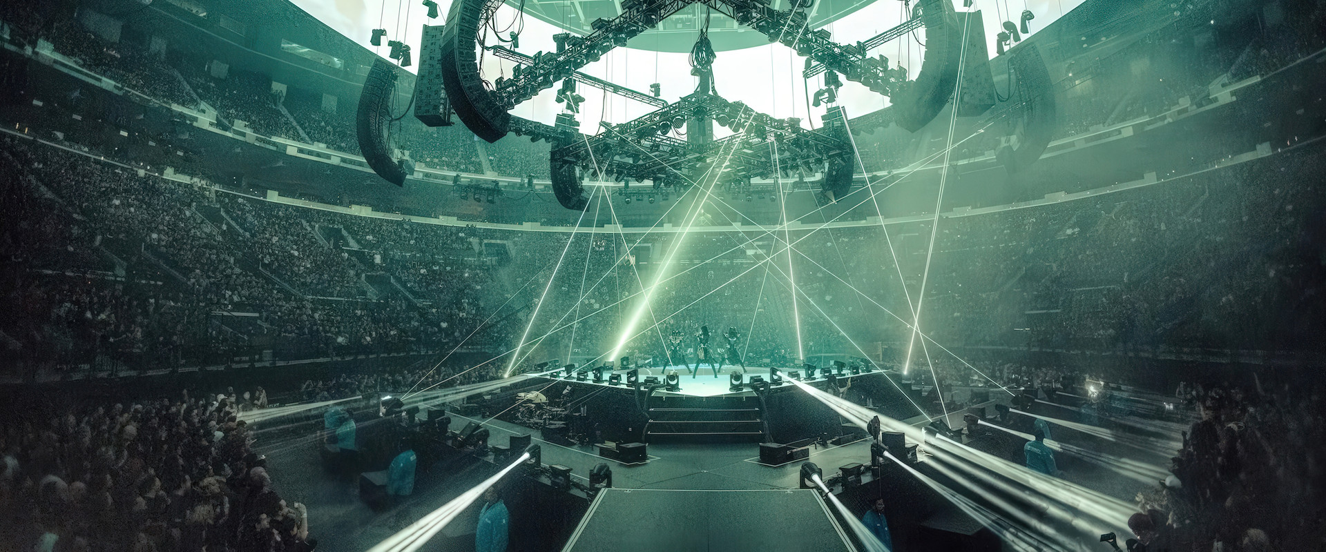 Babymetal Live at Intuit Dome backdrop