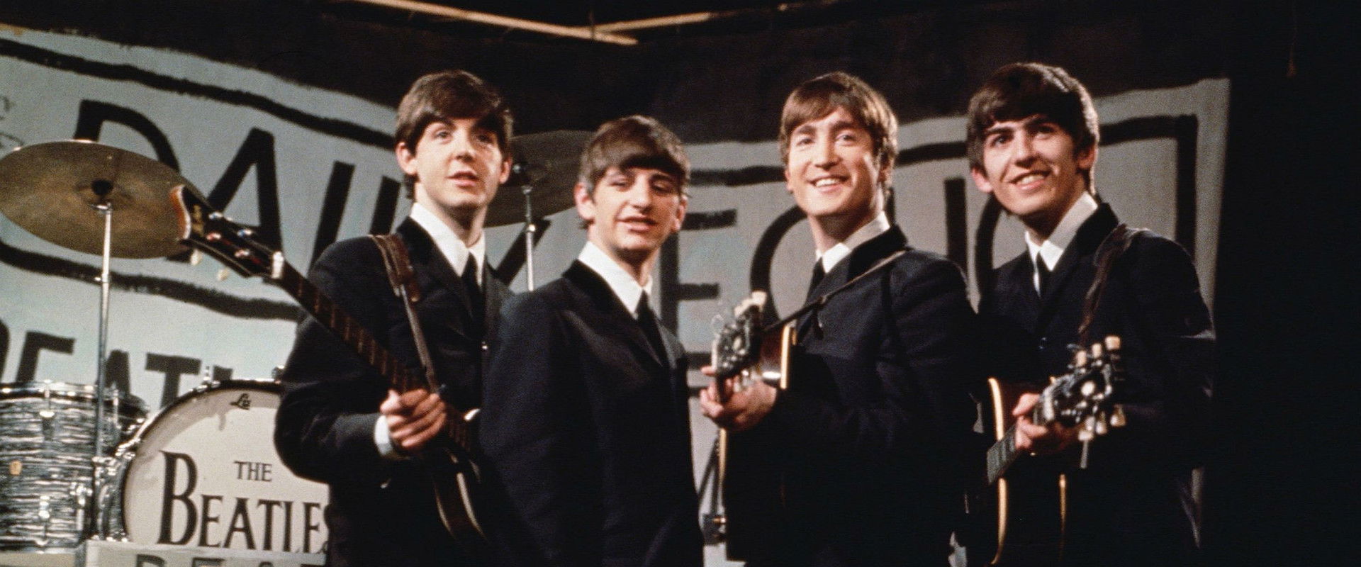 The Beatles backdrop