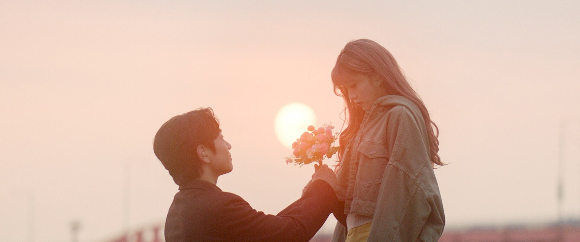 My Favorite Love Story backdrop