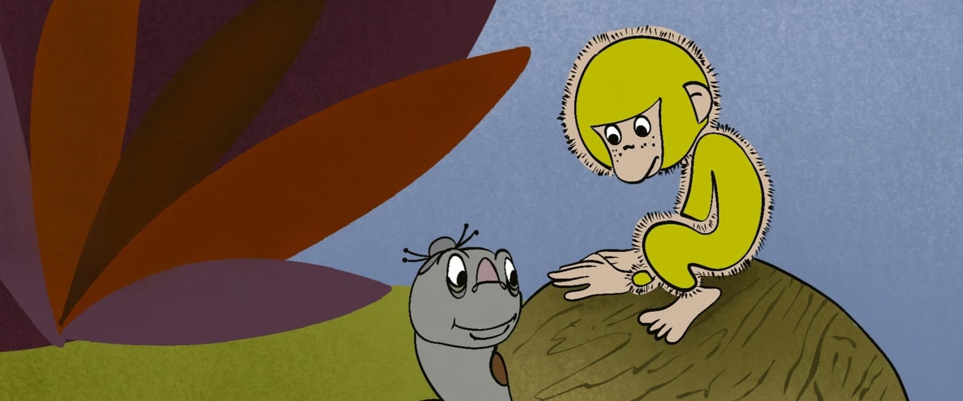 Monkey From the Island of Sarugashima backdrop