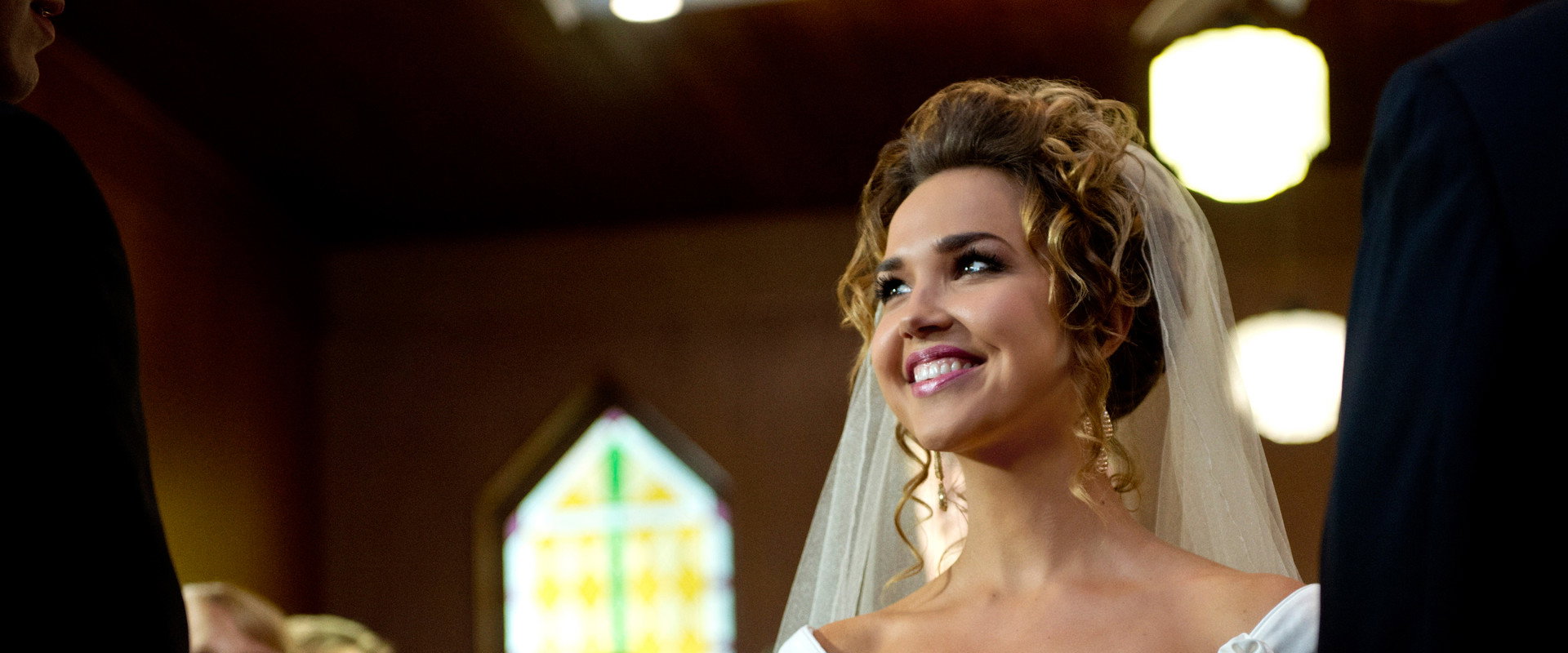 A Bride for Christmas backdrop