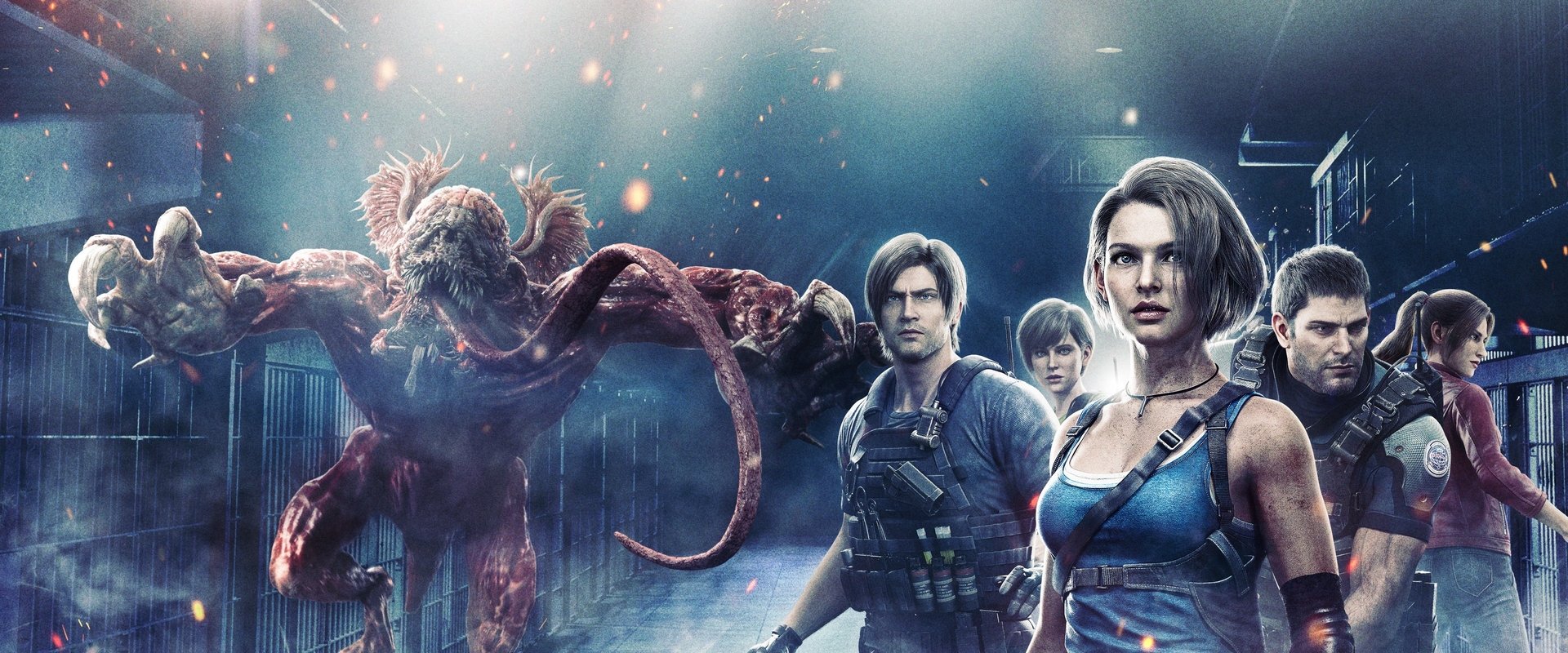 Resident Evil: Death Island backdrop