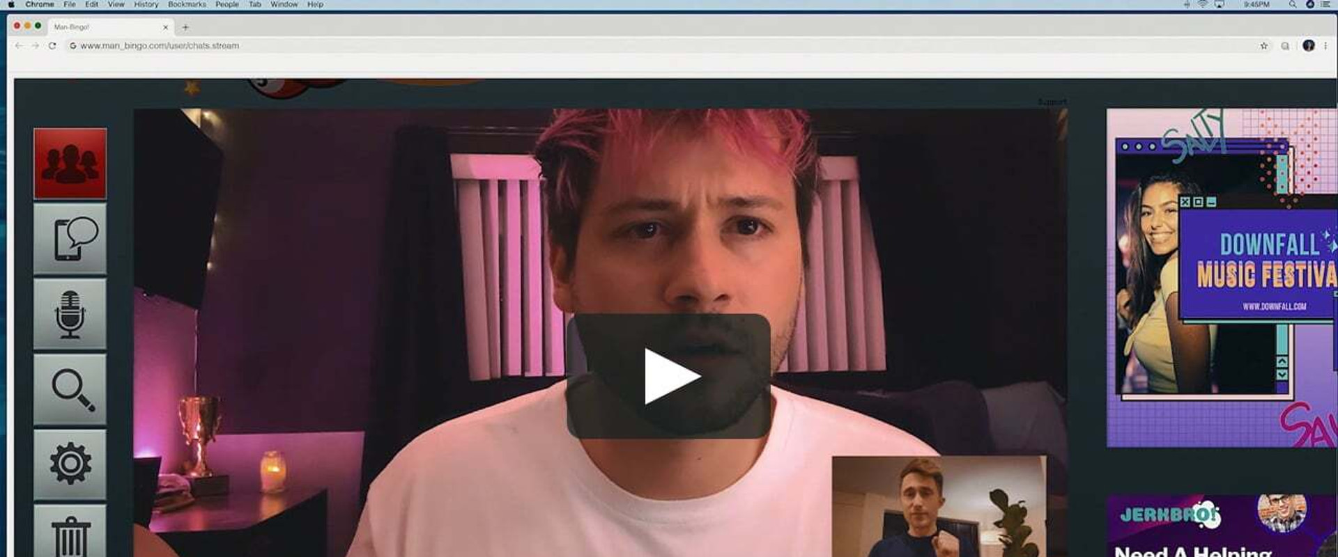 Unusual Attachment backdrop