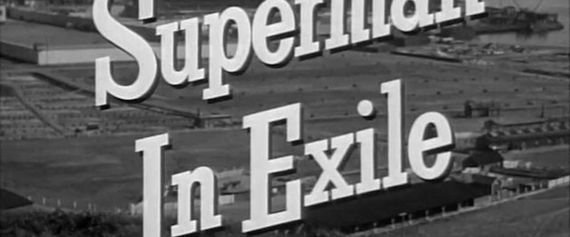 Superman in Exile backdrop