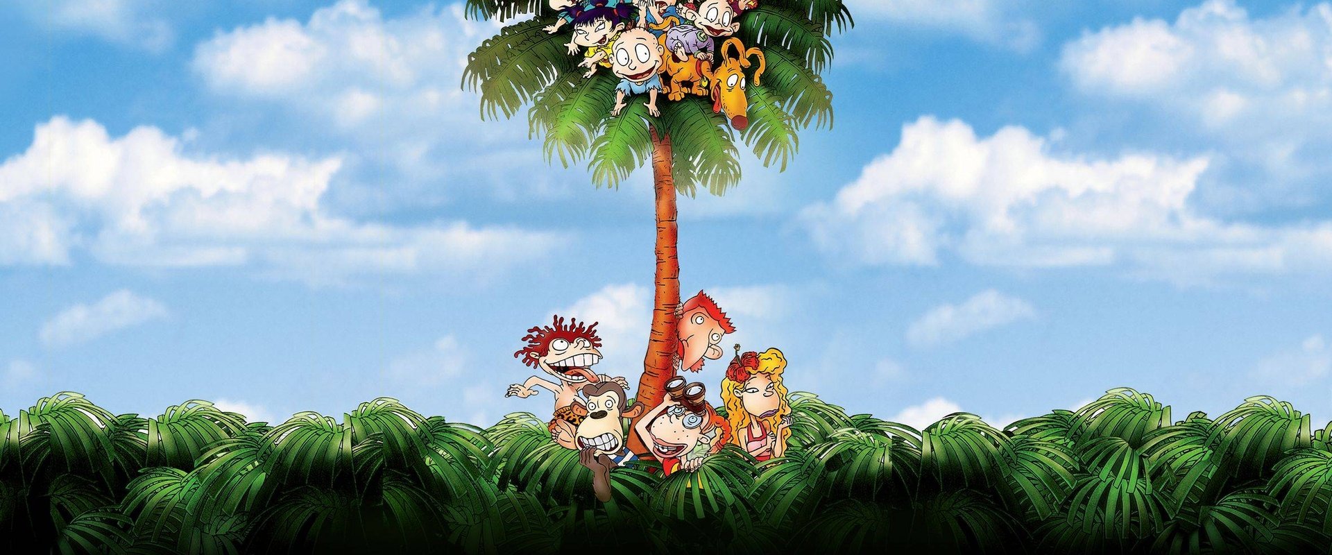 Rugrats Go Wild backdrop