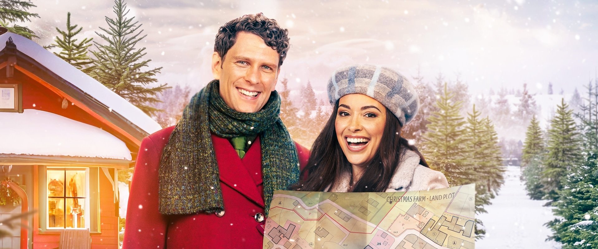 Christmas at Carbell Family Farm backdrop