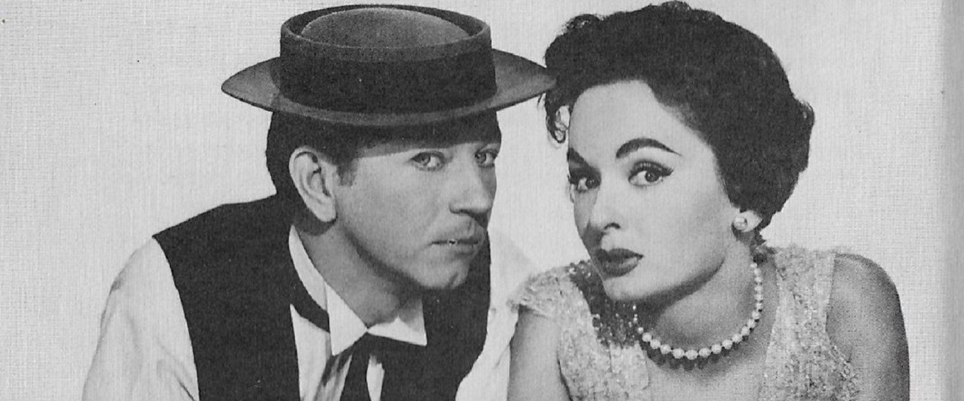 The Buster Keaton Story backdrop