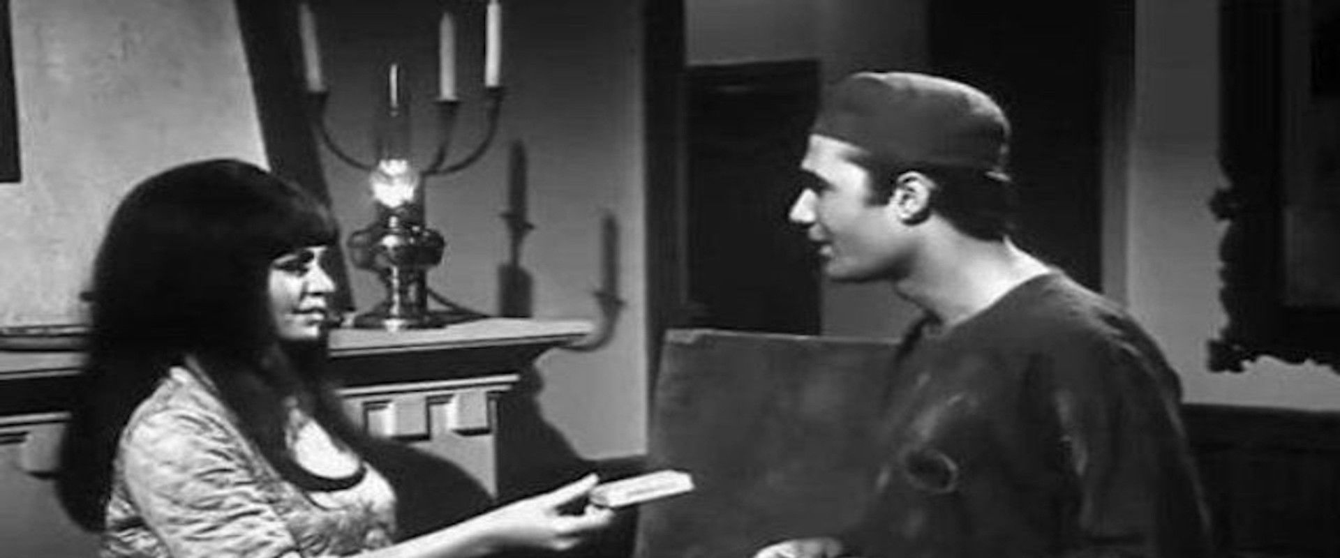 Night and Jail Bars backdrop