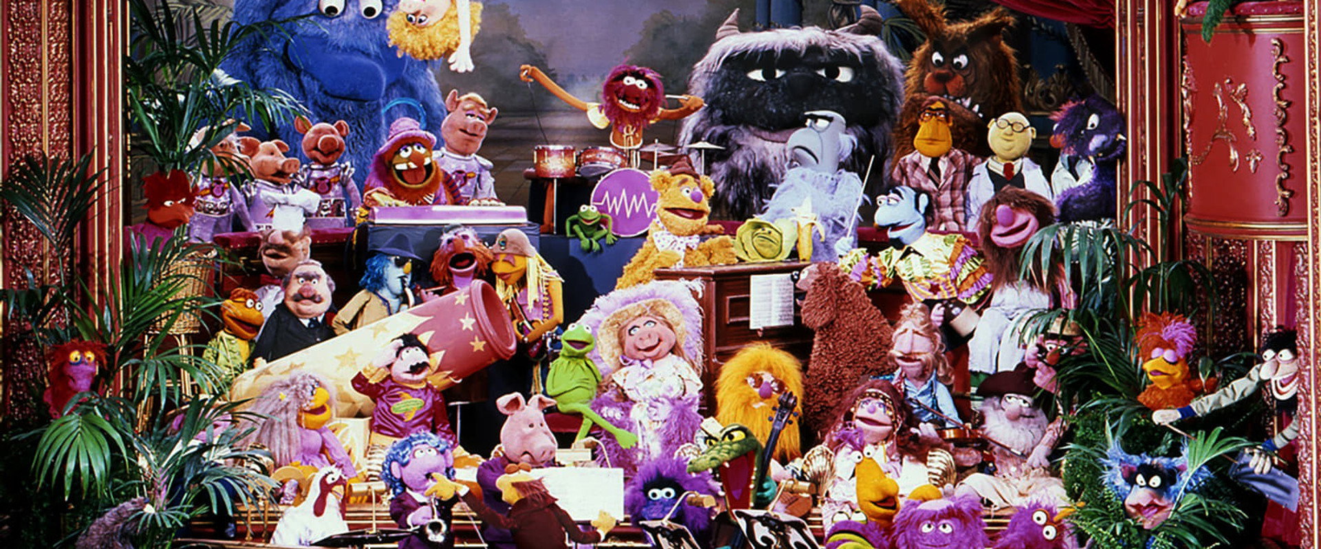 Muppet Treasures backdrop
