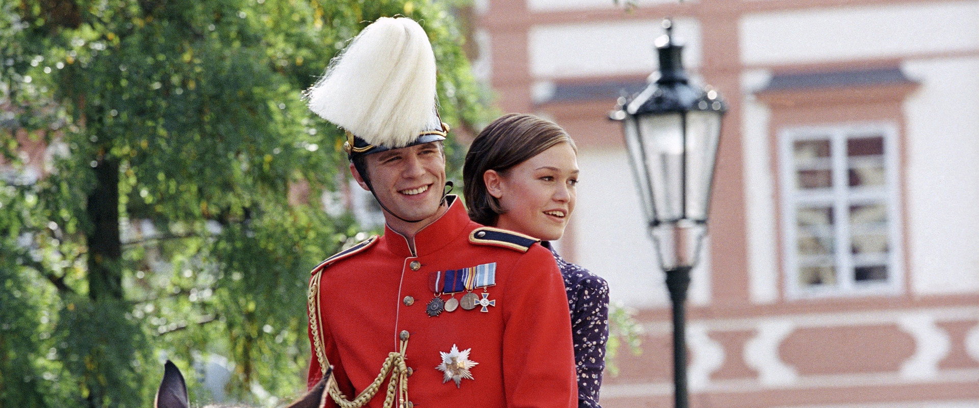 The Prince & Me backdrop