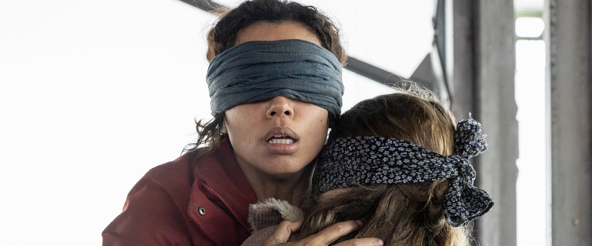 Bird Box Barcelona backdrop