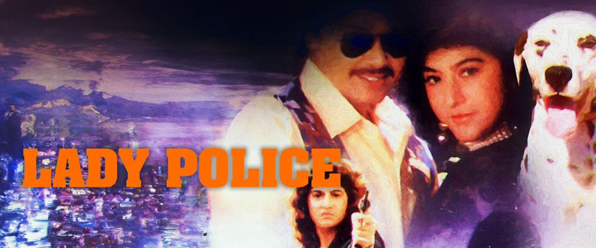 Lady Police backdrop