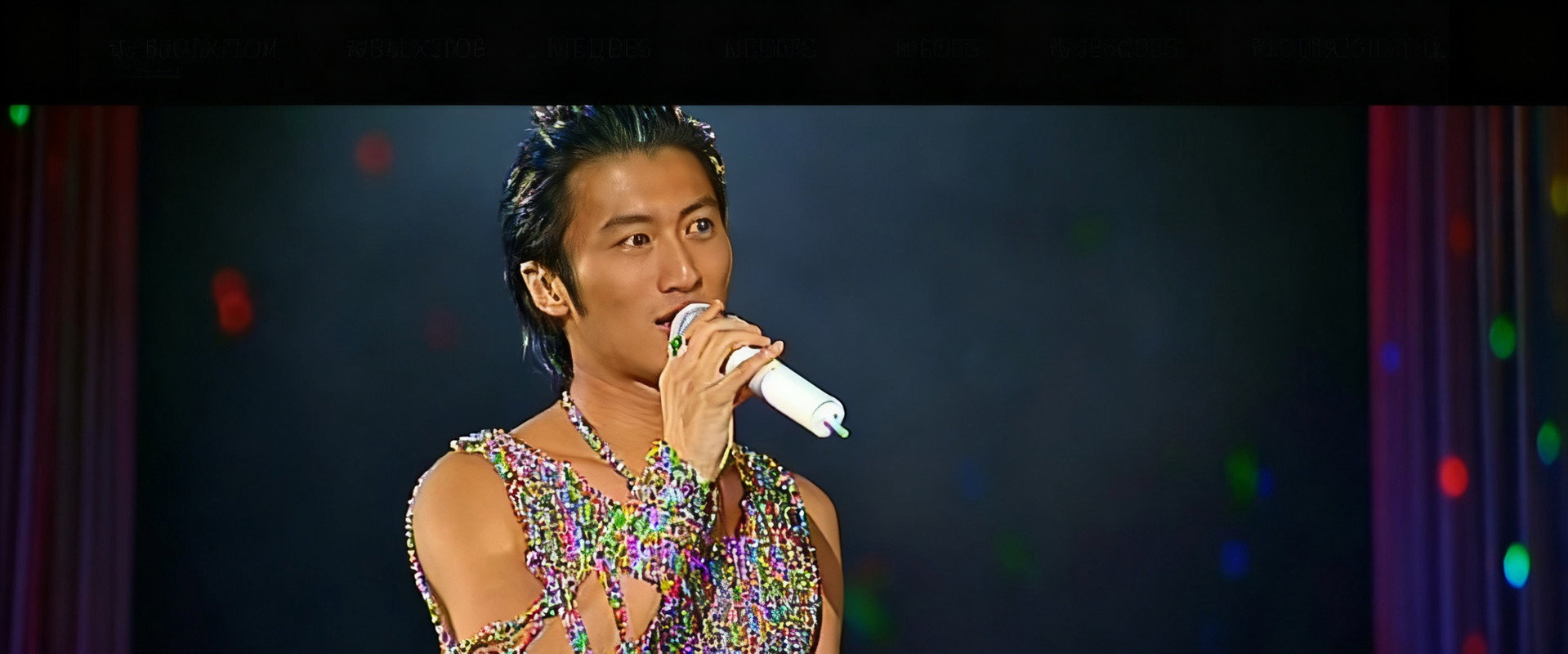 谢霆锋2003Reborn演唱会 北京站 backdrop