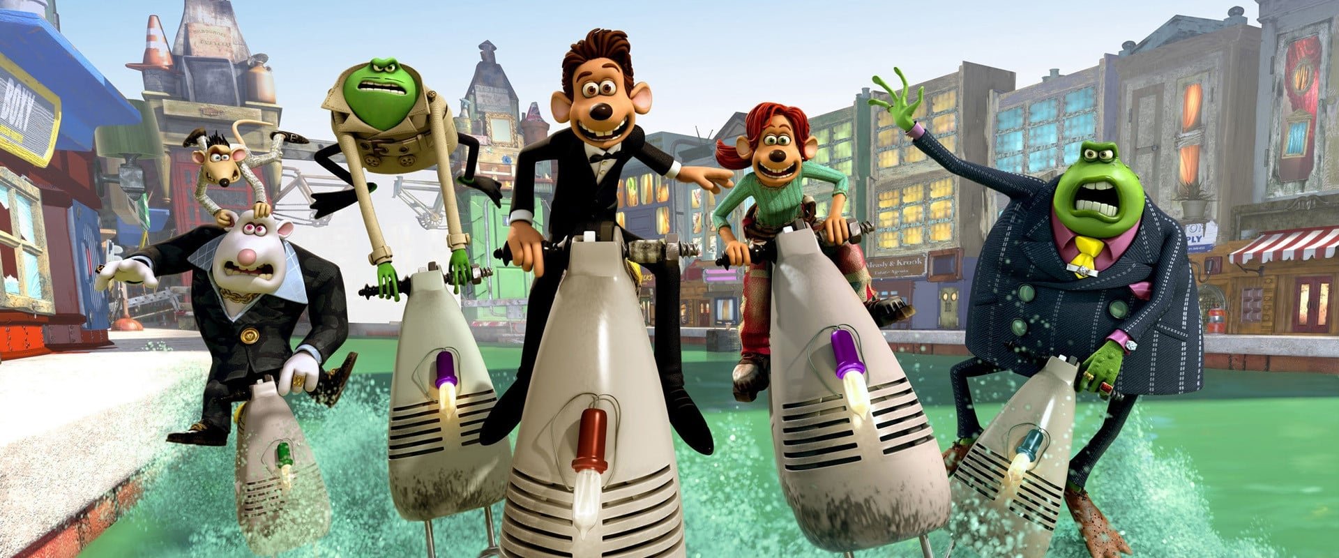 Flushed Away backdrop