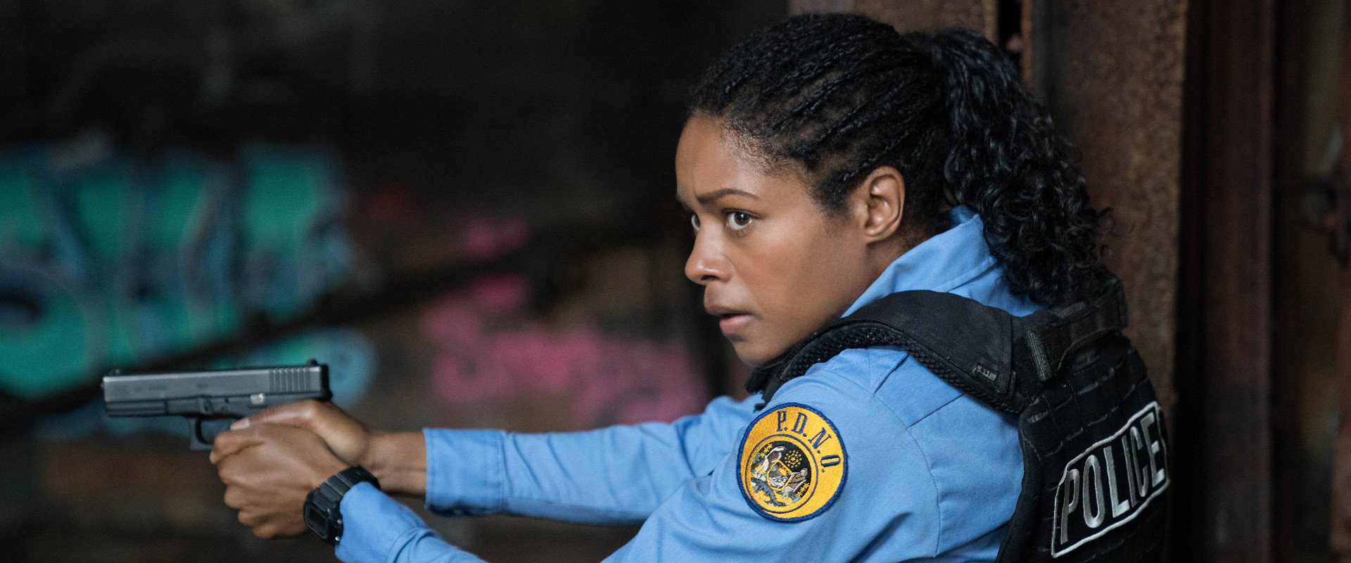 Black and Blue backdrop