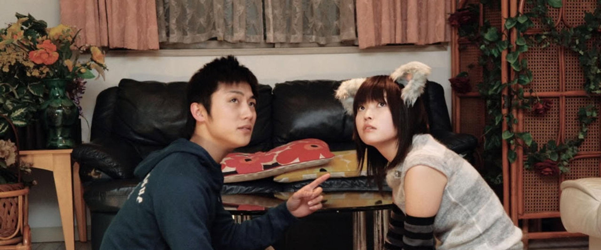 Cat Girl Kiki backdrop