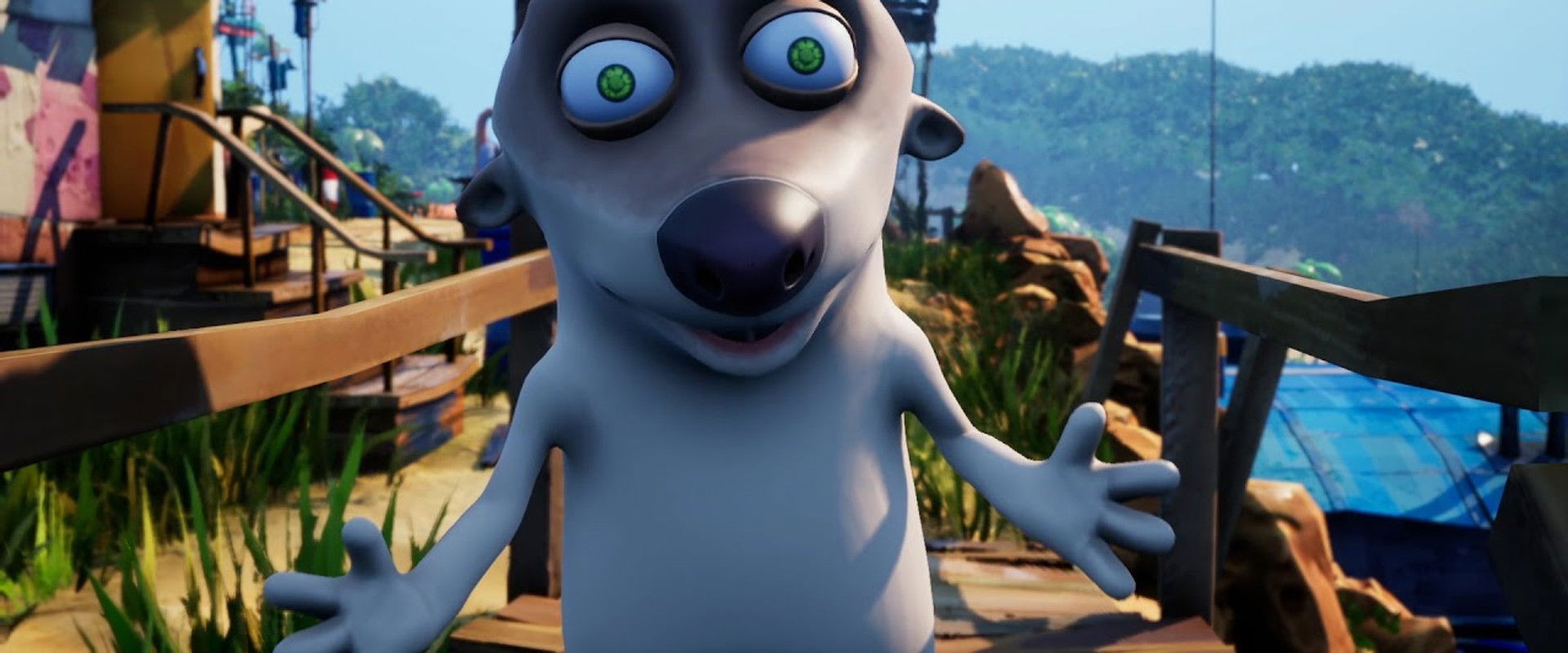 Groundhog Dave backdrop