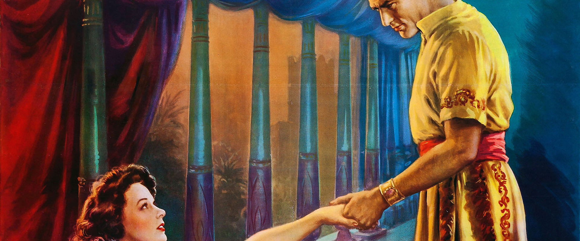 David and Bathsheba backdrop