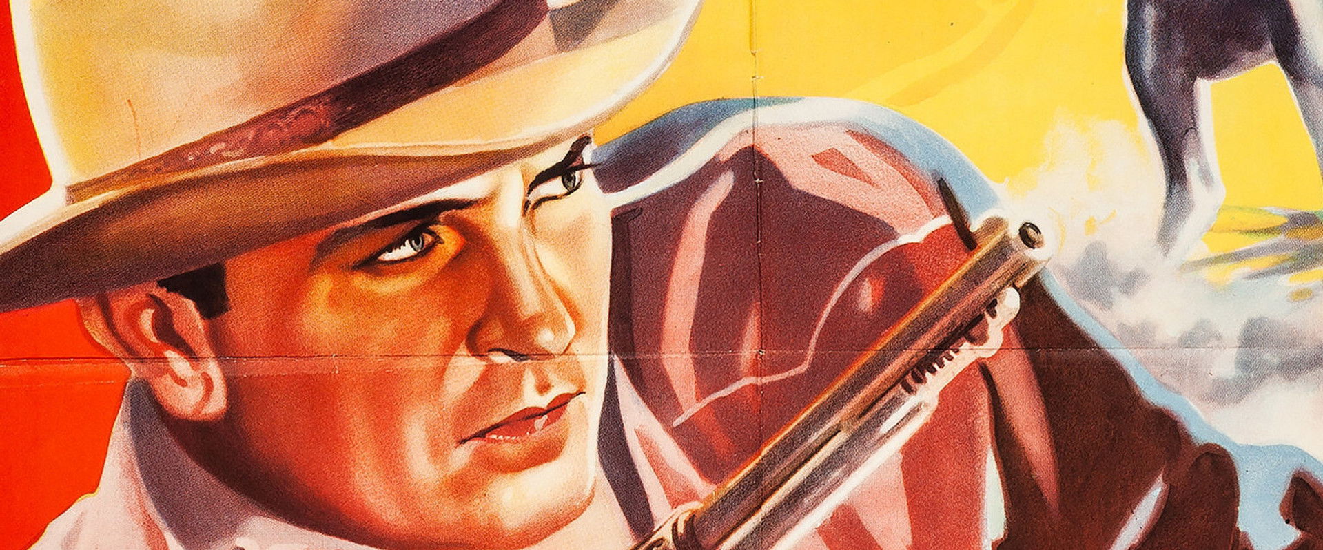 Ridin' the Lone Trail backdrop