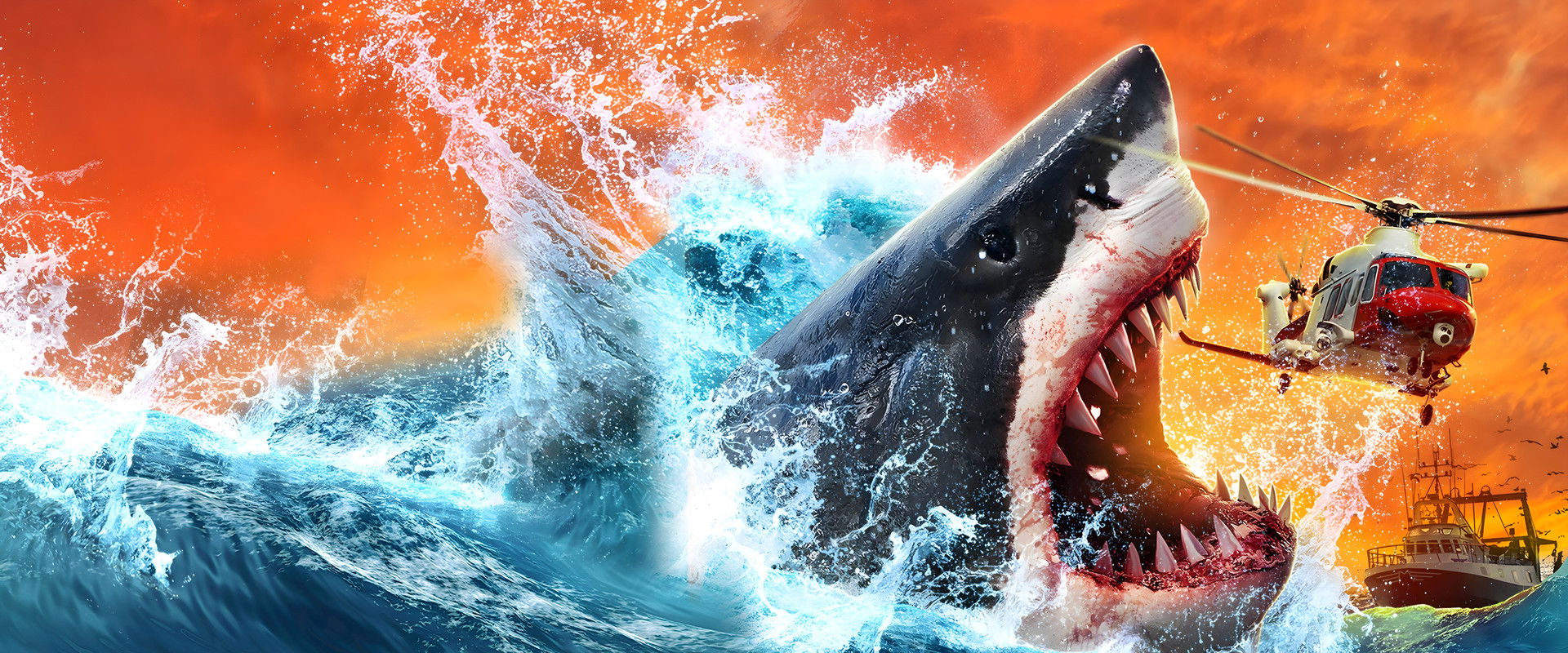 Jurassic Shark 3: Seavenge backdrop