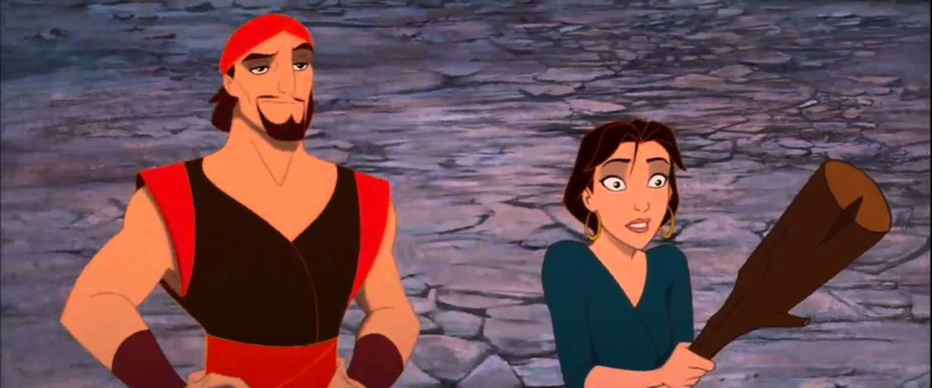 Sinbad and the Cyclops Island backdrop