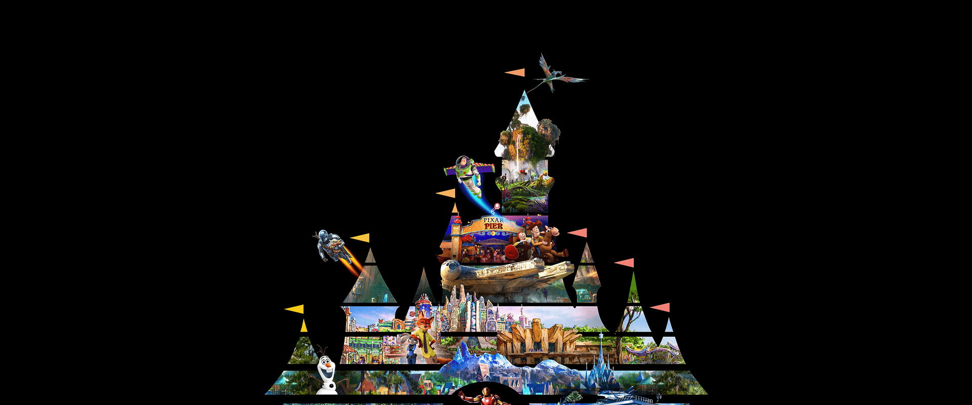 Disney Worldbuilders backdrop