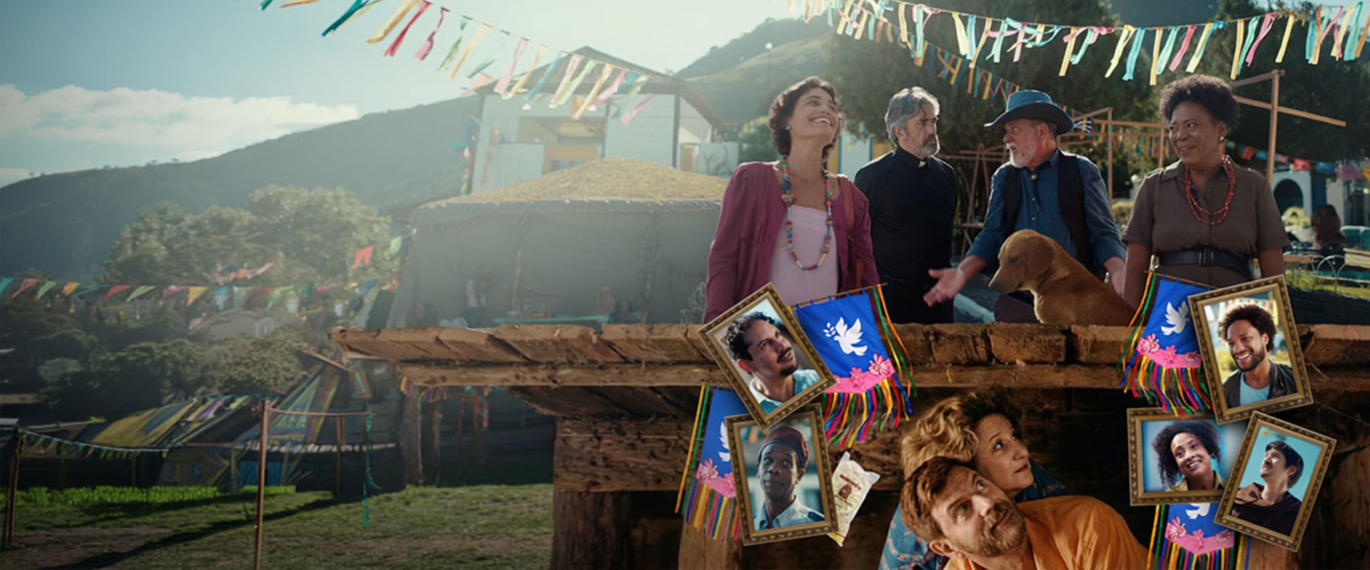 É Quase Verdade backdrop