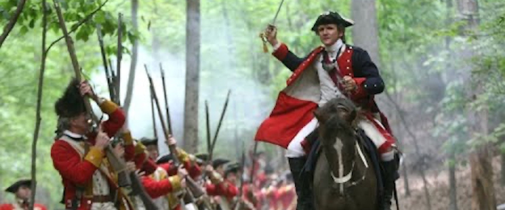 George Washington: We Fight to Be Free backdrop