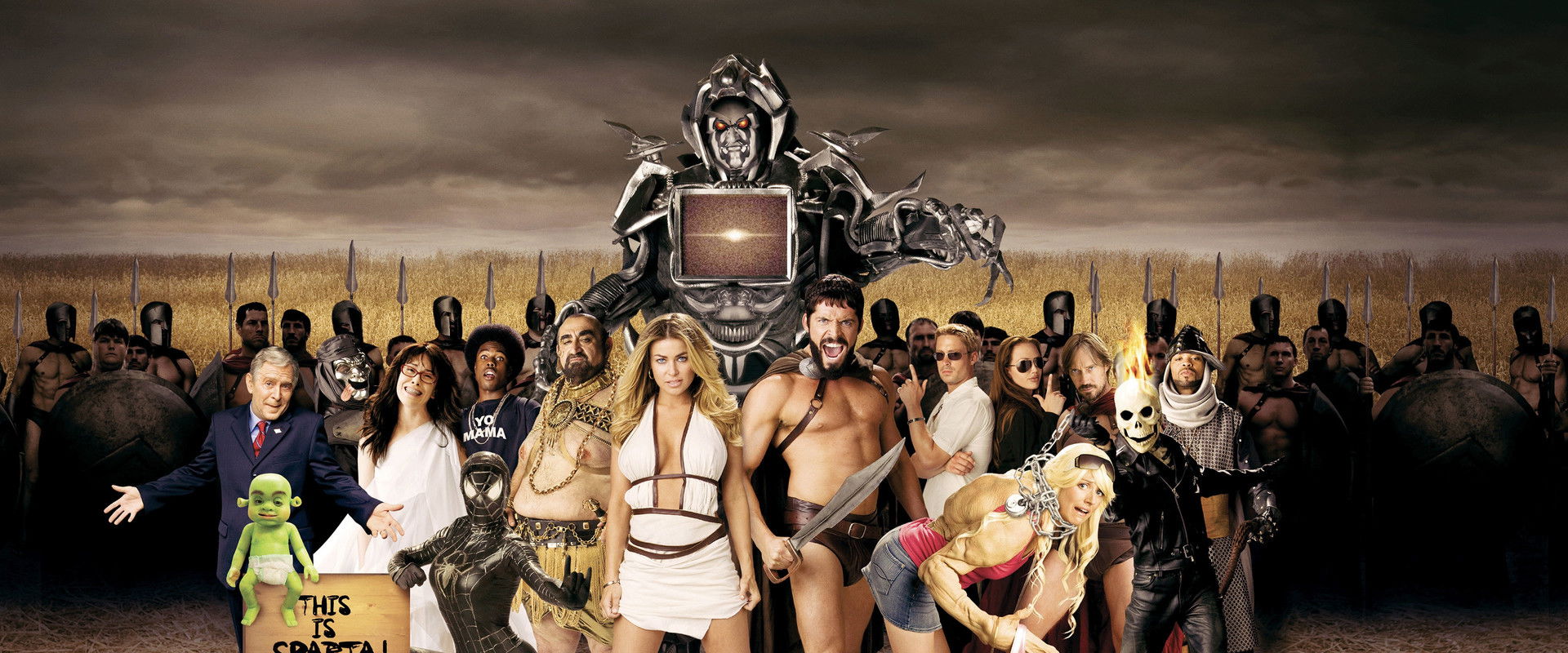 Meet the Spartans backdrop