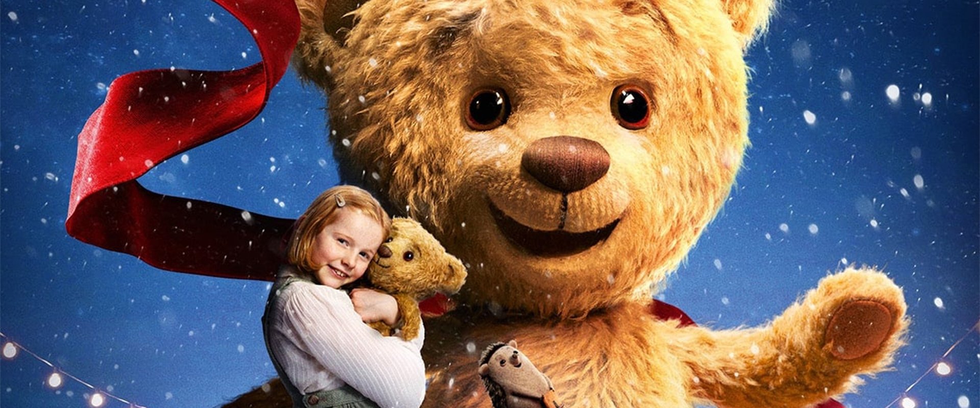 Teddy's Christmas backdrop