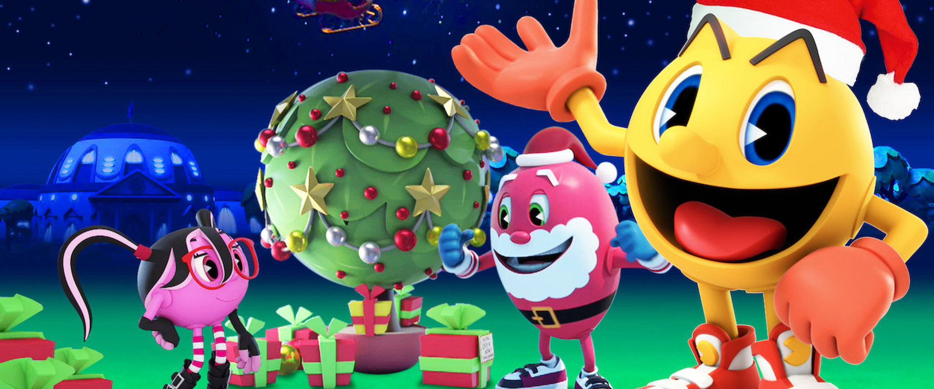 Santa Pac's Merry Berry Day backdrop