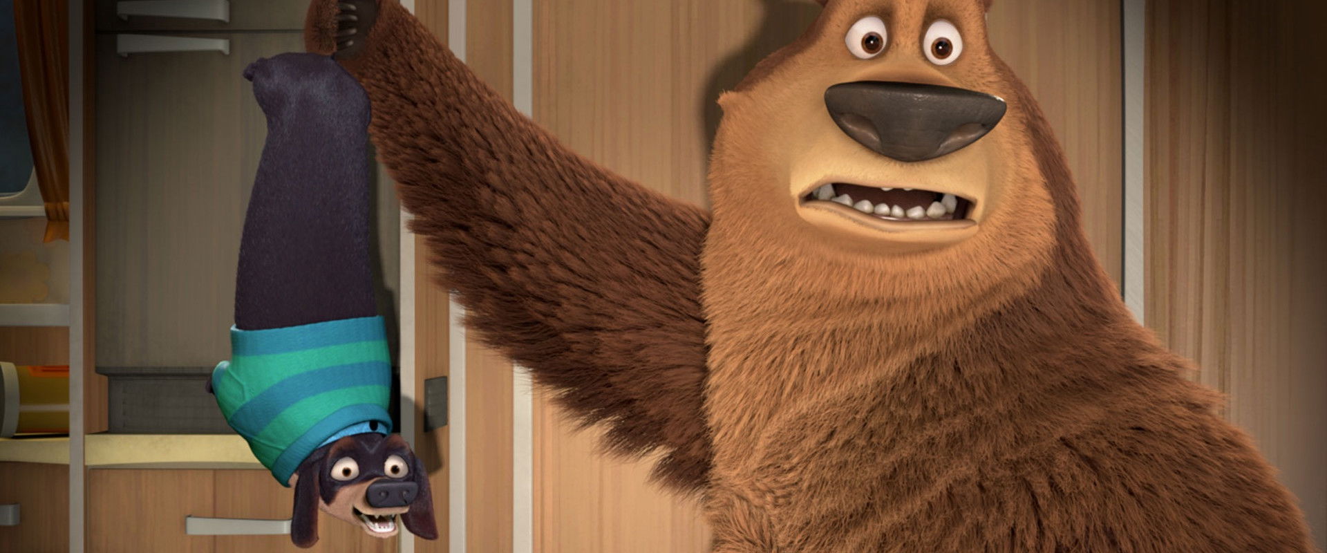 Boog and Elliot's Midnight Bun Run backdrop