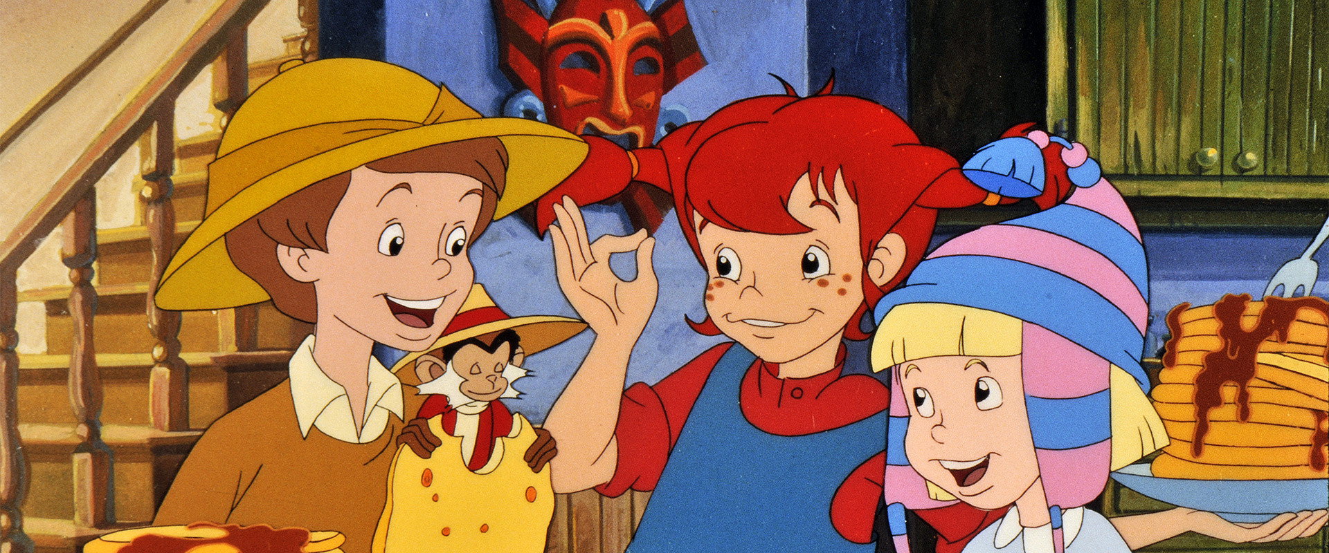 Pippi Longstocking backdrop